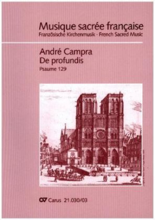 Materiale tipărite De profundis, Klavierauszug Andre Campra