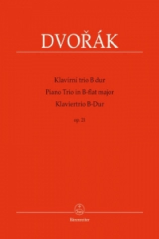 Drucksachen Klaviertrio, Partitur, Stimmen Antonín Dvorák