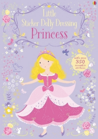Kniha Little Sticker Dolly Dressing Princess Fiona Watt