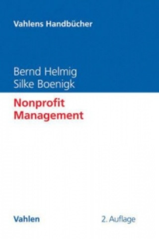 Könyv Nonprofit Management Bernd Helmig