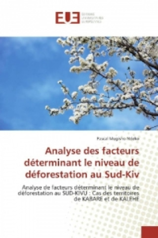 Book Analyse des facteurs déterminant le niveau de déforestation au Sud-Kiv Pascal Mugisho Ndeko