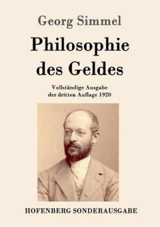 Kniha Philosophie des Geldes Georg Simmel