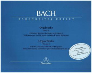 Nyomtatványok Orgelwerke, Partitur. Bd.6 Johann Sebastian Bach