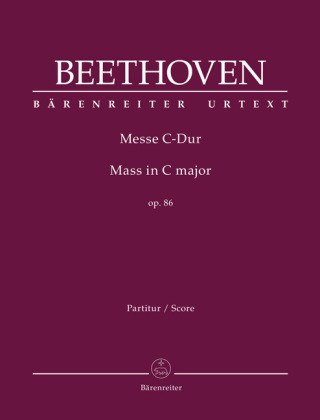 Tlačovina Messe, Partitur Ludwig van Beethoven