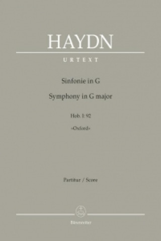 Materiale tipărite Sinfonie, Partitur Joseph Haydn
