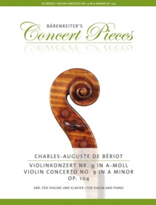 Nyomtatványok Violinkonzert Nr.9, Klavierauszug, Stimmen Charles-Auguste de Bériot