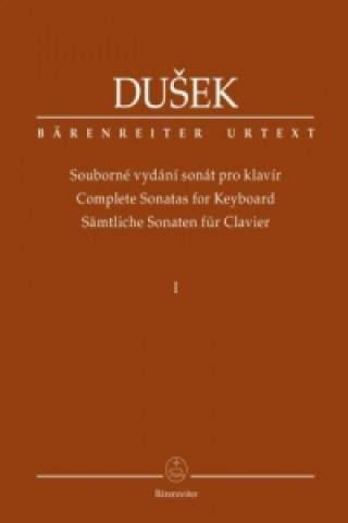 Tiskovina Sämtliche Sonaten für Clavier, Partitur František Xaver Dušek