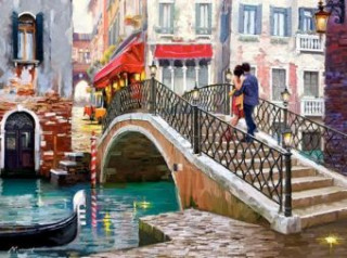 Hra/Hračka Brücke in Venedig (Puzzle) 