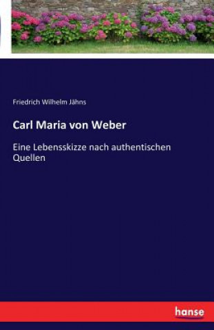 Książka Carl Maria von Weber Friedrich Wilhelm Jahns