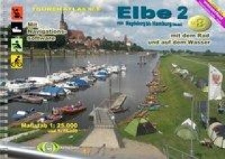 Materiale tipărite TourenAtlas TA8 Elbe 2. Tl.2 Erhard Jübermann