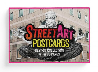 Kniha Streetart Postcards Joab Nist