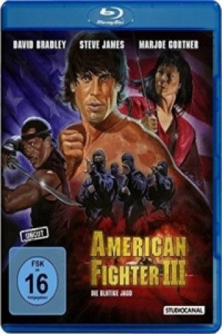 Videoclip American Fighter 3 - Die blutige Jagd, 1 Blu-ray Cedric Sundstrom