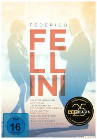 Filmek Federico Fellini Edition, 10 DVDs Federico Fellini