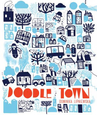 Carte Doodle Town Dominika Lipniewska