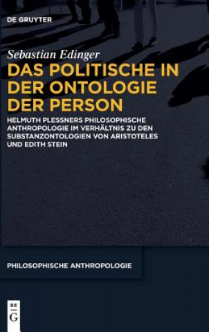 Livre Politische in Der Ontologie Der Person Sebastian Edinger