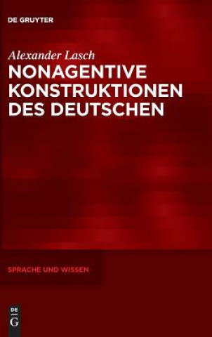 Carte Nonagentive Konstruktionen Des Deutschen Alexander Lasch