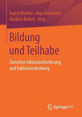 Buch Bildung Und Teilhabe Ingrid Miethe