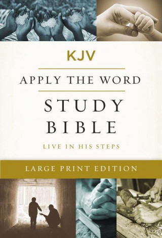 Книга KJV, Apply the Word Study Bible, Large Print, Hardcover, Red Letter Edition Thomas Nelson