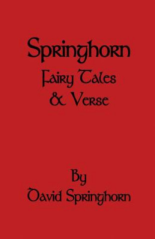Könyv Springhorn Fairy Tale and Verse DAVID SPRINGHORN