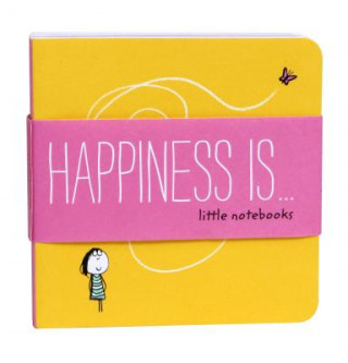 Naptár/Határidőnapló Happiness Is . . . Little Notebooks Lisa Swerling