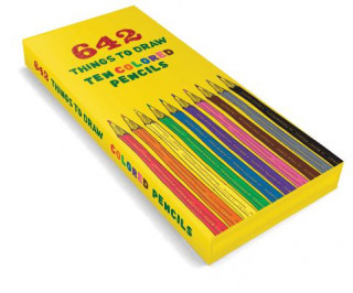 Calendar / Agendă 642 Things to Draw Colored Pencils Chronicle Books