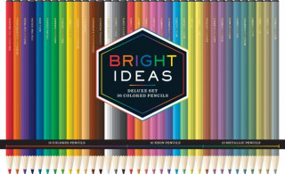 Carte Bright Ideas Deluxe Colored Pencil Set Chronicle Books