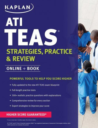 Książka ATI TEAS Strategies, Practice & Review with 2 Practice Tests Kaplan