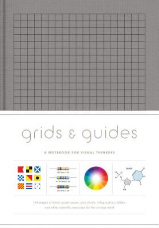 Naptár/Határidőnapló Grids & Guides (Gray) Notebook Princeton Architectural Press