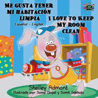 Книга Me gusta tener mi habitacion limpia I Love to Keep My Room Clean SHELLEY ADMONT