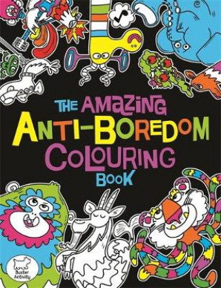 Книга Amazing Anti-Boredom Colouring Book Chris Dickason