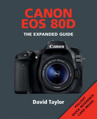 Kniha Canon EOS 80D David Taylor