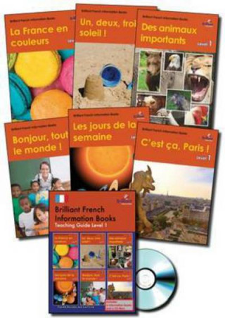 Könyv Brilliant French Information Books pack - Level 1 Daniele Bourdais