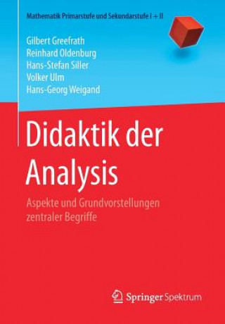 Kniha Didaktik Der Analysis Gilbert Greefrath
