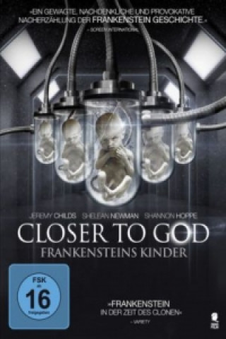 Filmek Closer to God - Frankensteins Kinder, 1 DVD Jonathan Rogers