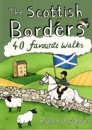 Kniha Scottish Borders Robbie Porteous
