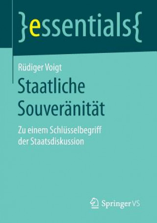 Książka Staatliche Souveranitat Rüdiger Voigt