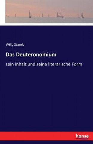 Livre Deuteronomium Willy Staerk