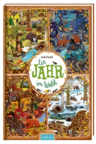 Kniha Ein Jahr im Wald Emilia Dziubak