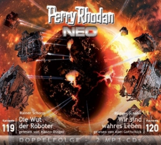 Hanganyagok Perry Rhodan NEO - Die Wut der Roboter - Wir sind wahres Leben, 2 MP3-CDs Rainer Schorm