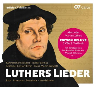 Audio Luthers Lieder, 2 Audio-CDs + 1 Buch (Deluxe-Edition) Joachim Gauck