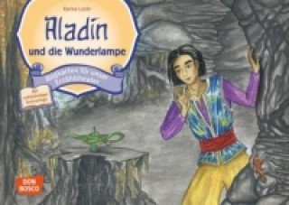 Παιχνίδι/Επιτραπέζιο παιχνίδι Aladin und die Wunderlampe. Kamishibai Bildkartenset Karina Luzán