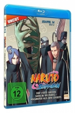 Video Naruto Shippuden. Staffel.14.2, 2 Blu-rays Hayato Date