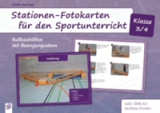 Játék Stationen-Fotokarten für den Sportunterricht - Klasse 3/4 Sybille Bierögel