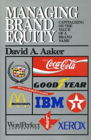 Kniha Managing Brand Equity David A. Aaker