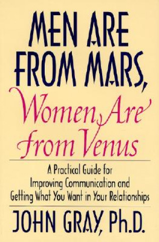 Kniha Men Are from Mars, Women Are from Venus John Gray