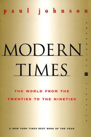 Kniha Modern Times Paul Johnson