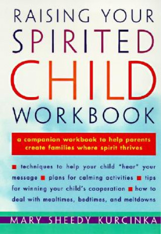 Kniha Raising Your Spirited Child Workbook Mary Sheedy Kurcinka