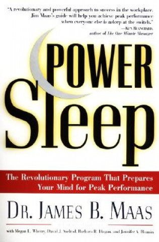 Kniha Power Sleep James B. Maas