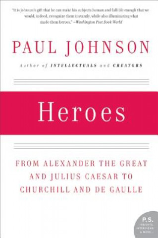 Kniha Heroes Paul Johnson