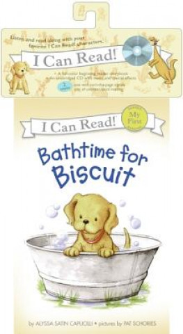 Carte Bathtime for Biscuit Alyssa Satin Capucilli